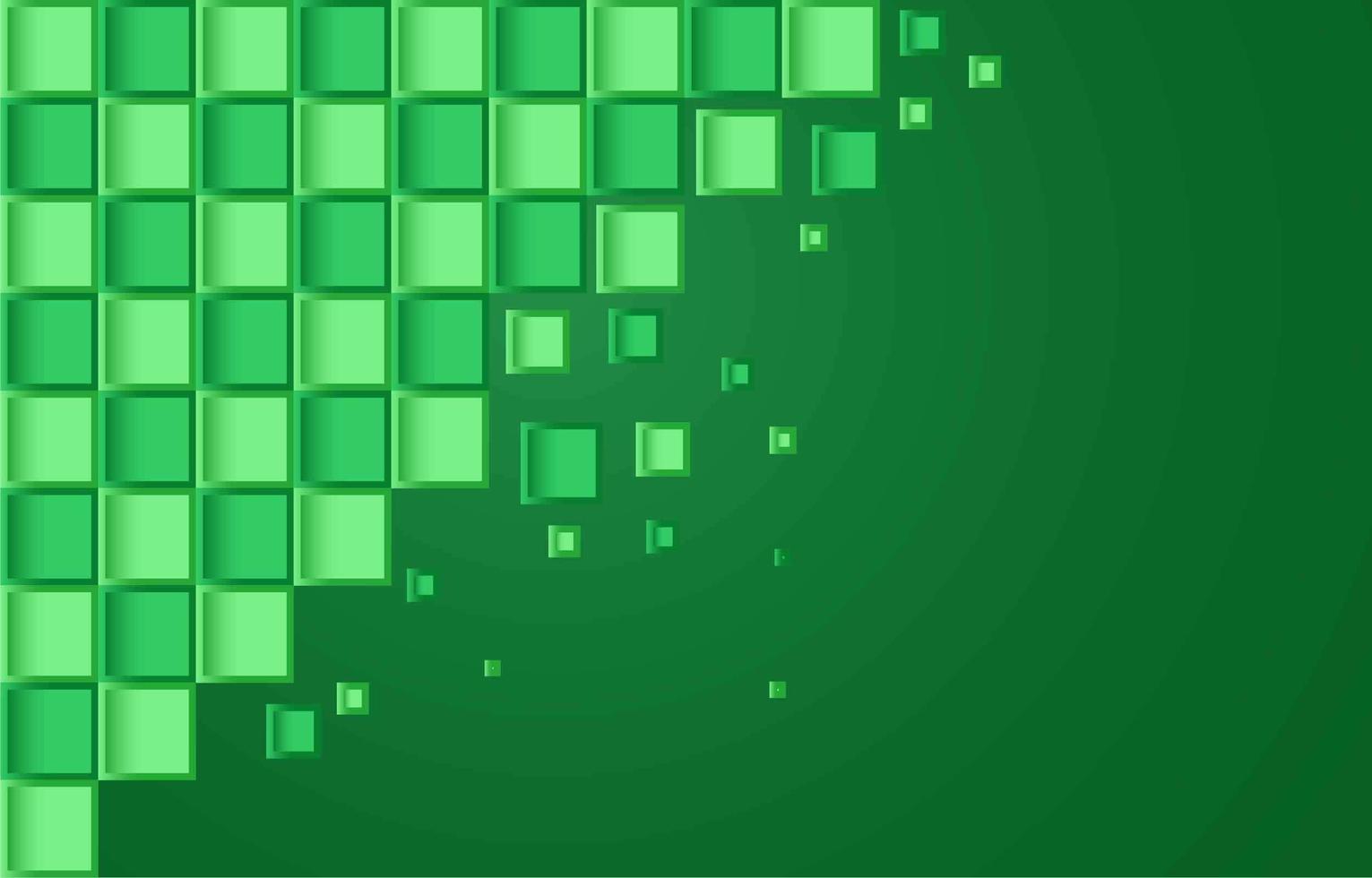 fondo de bloques verdes vector