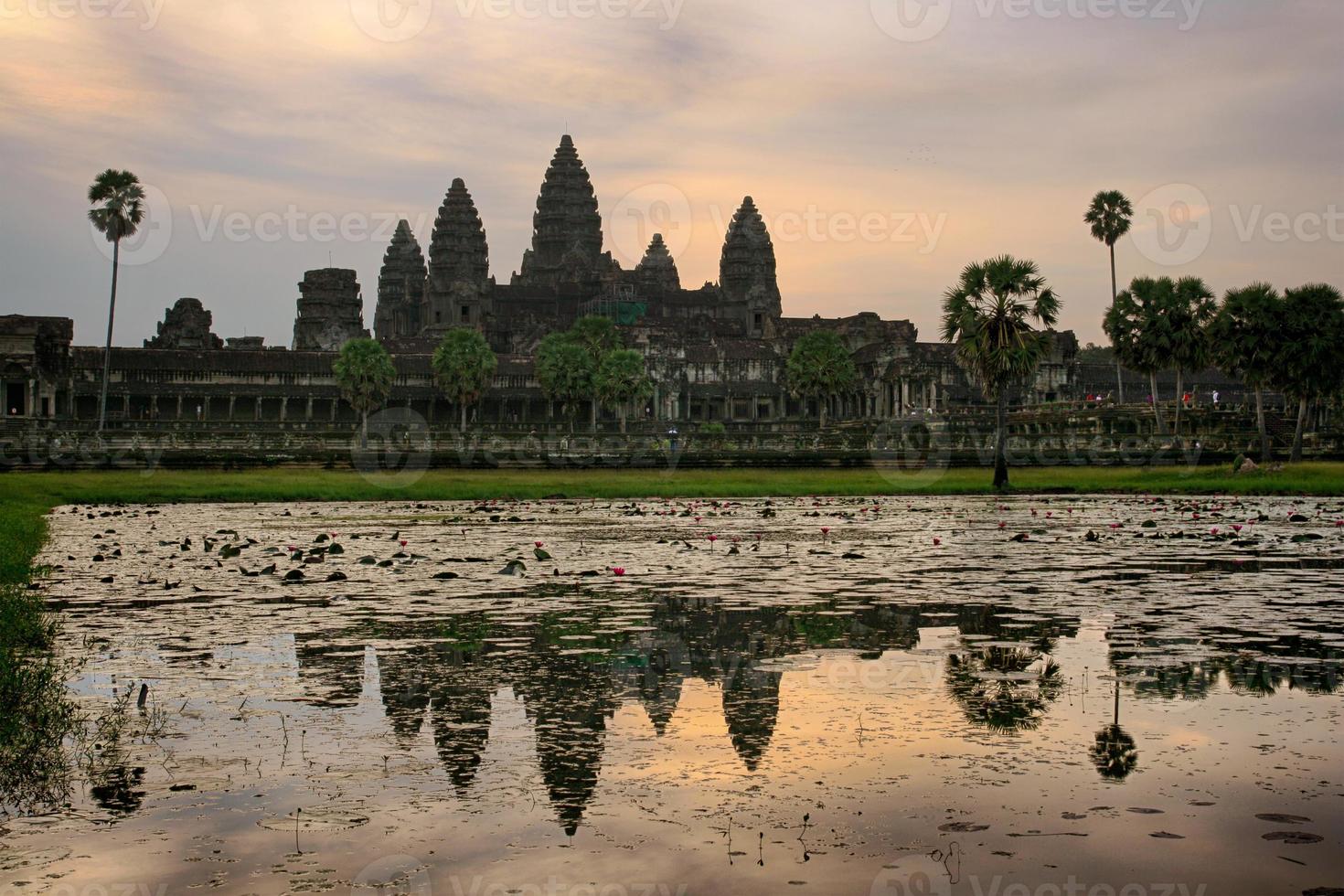 Angkor Wat Cambodia sunrise photo