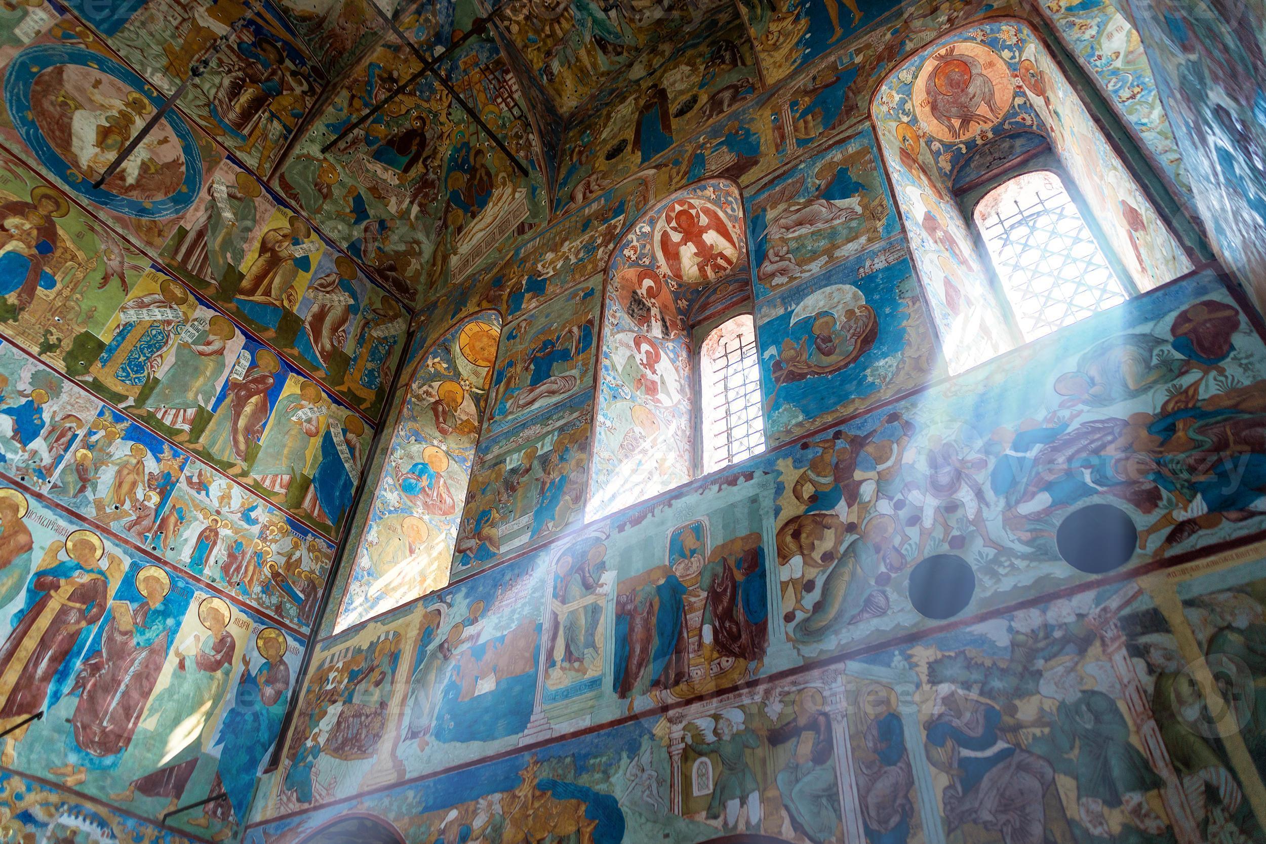 Inside Church Of St John The Evangelist In Rostov Kremlin Stock Photo Inside Church Of St John The Evangelist In Rostov Kremlin Stock Photo