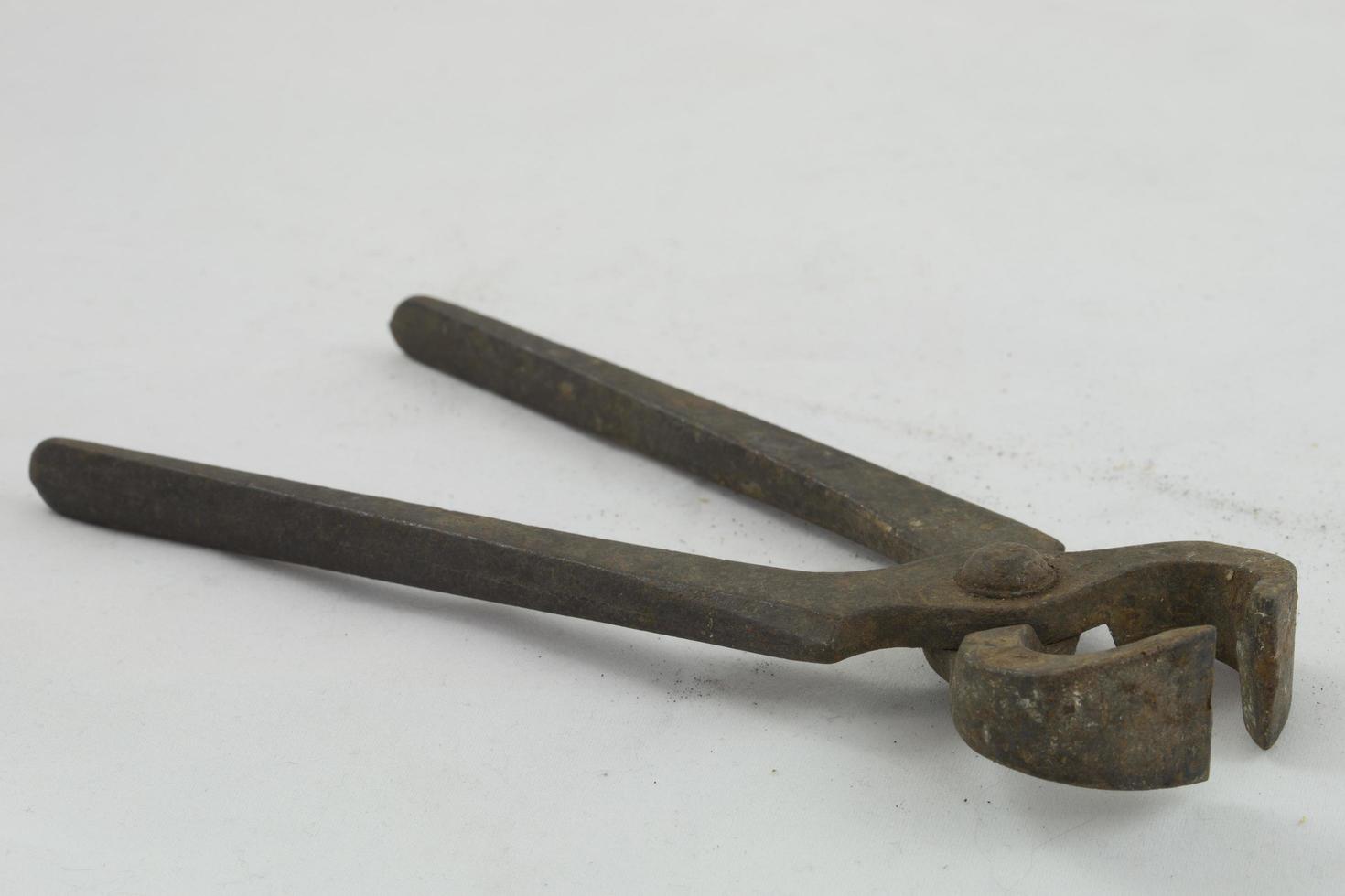 Old antique pliers photo