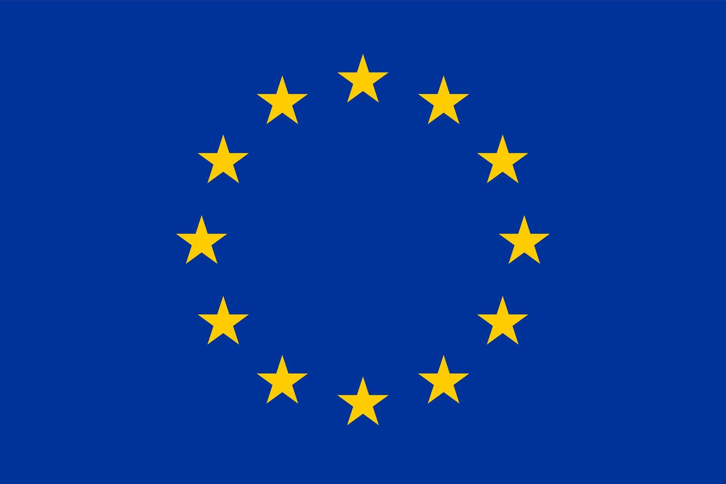 Flag of Europe vector