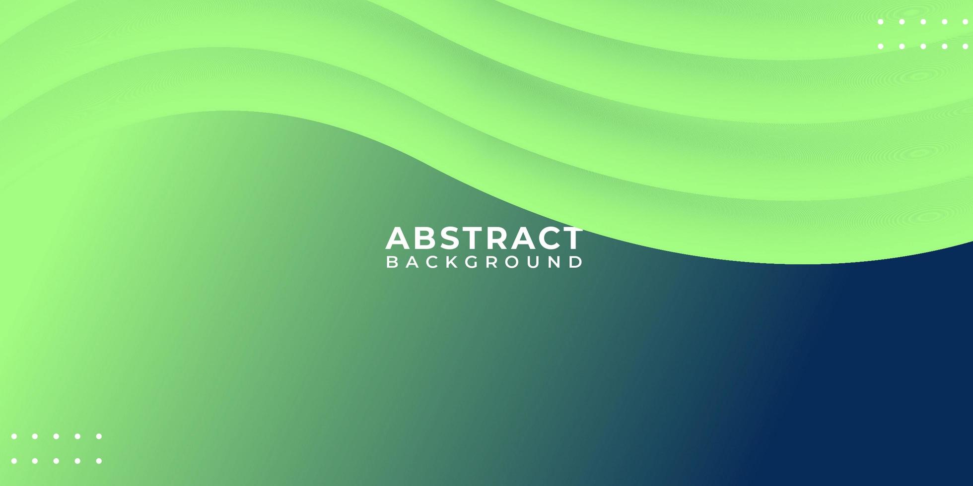 Green Blend Fluid Abstract Wave Background vector
