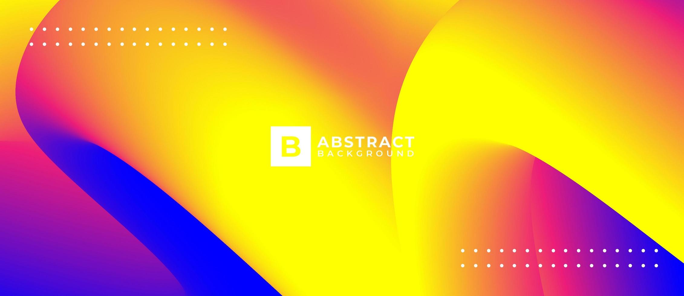Blend Wave Shape Abstract Liquid Background vector