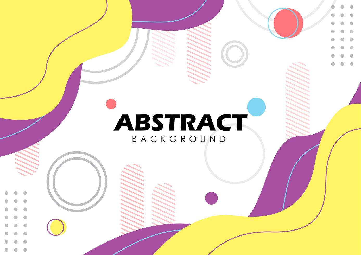 Abstract background full of color vector