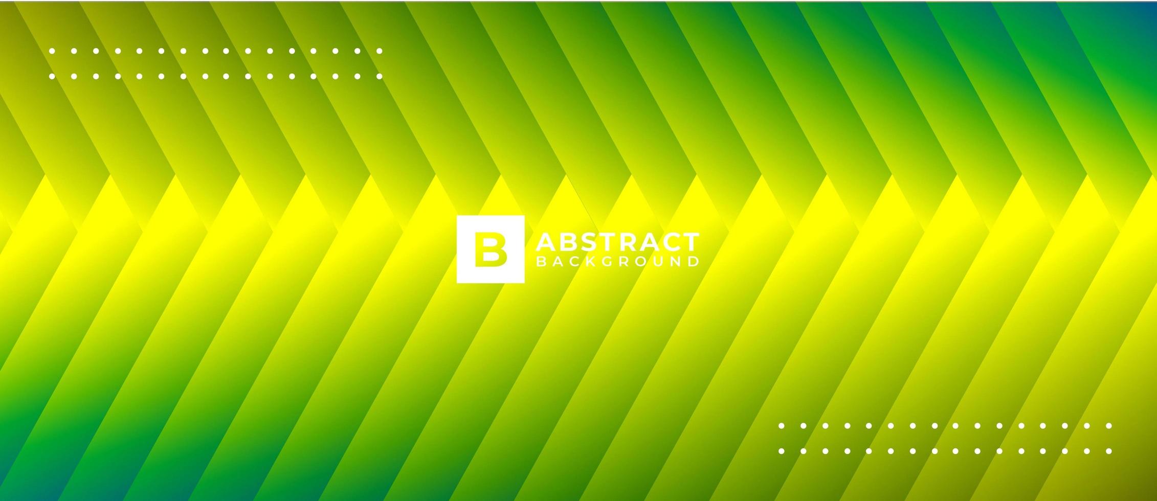 Gradient Neon Green Yellow Shape Abstract Background vector