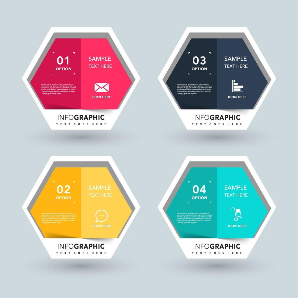 Collection of banner templates vector