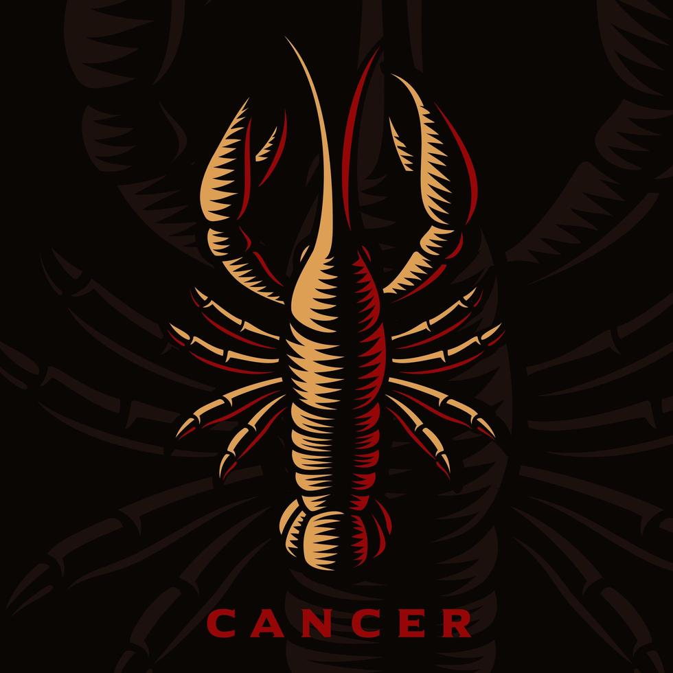 Cancer Zodiac Sign  Free Vectors Clipart Graphics Vector Art