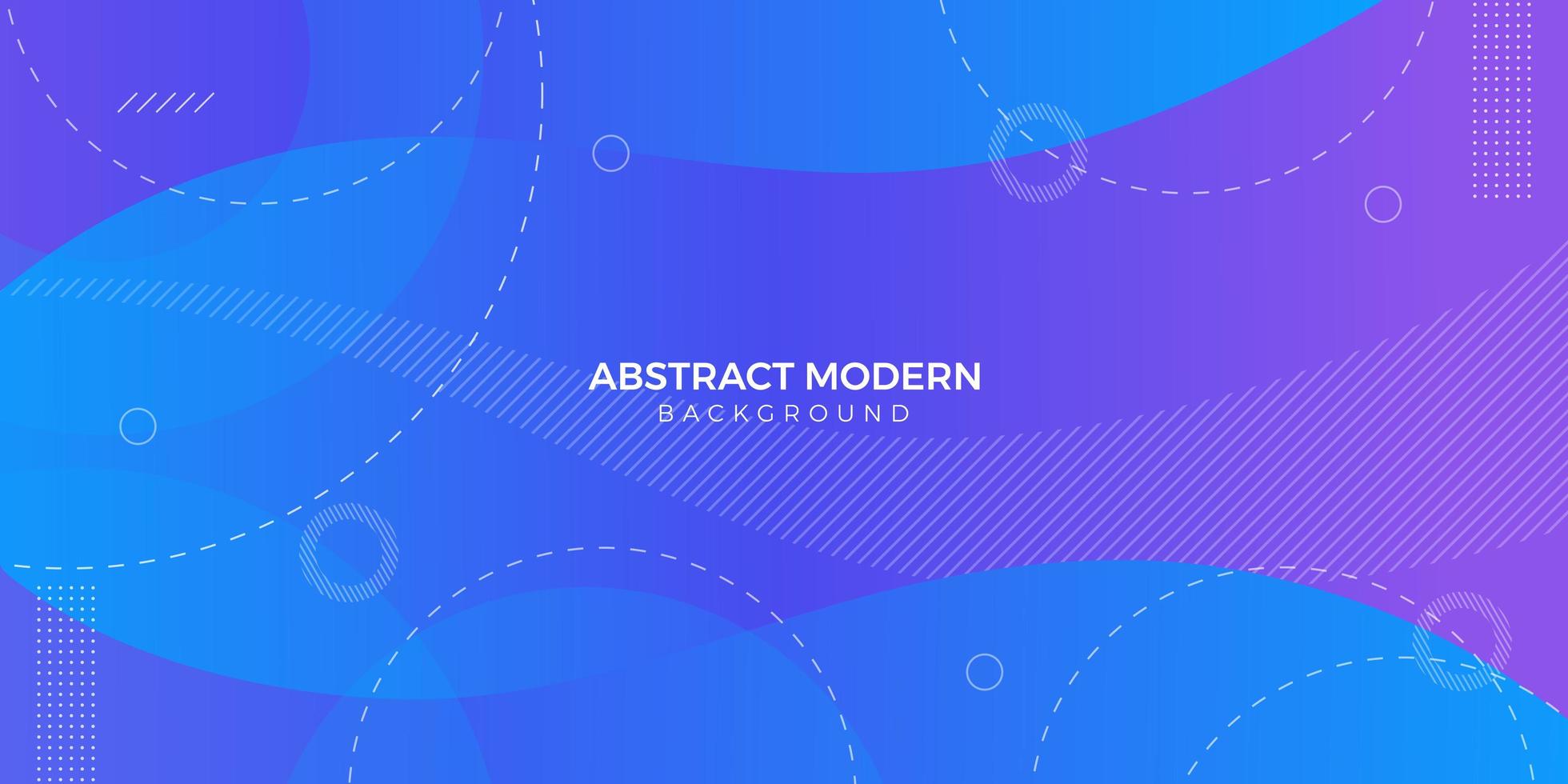 Abstract Shape Blue and Purple Gradient Modern Background vector