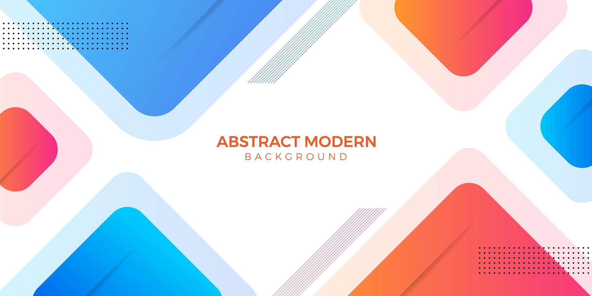 diseño de formas geométricas modernas abstractas con estilo vector