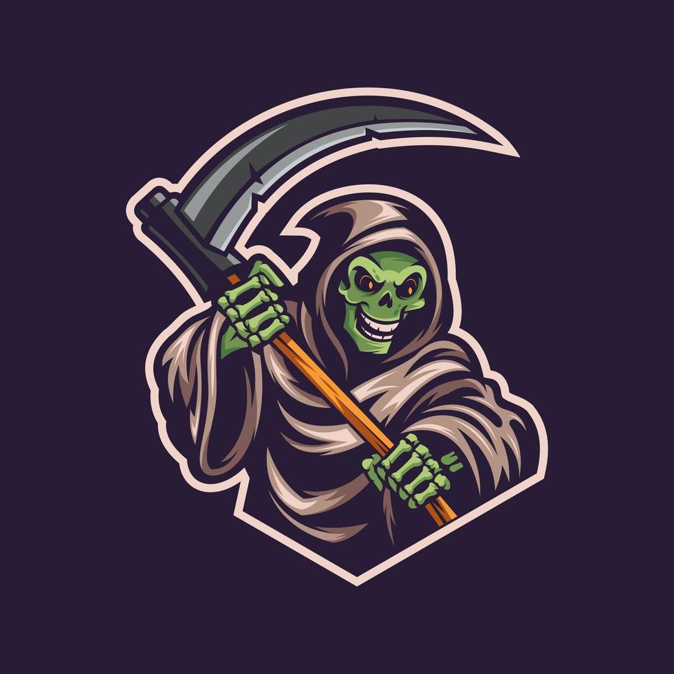 Grim reaper design vector