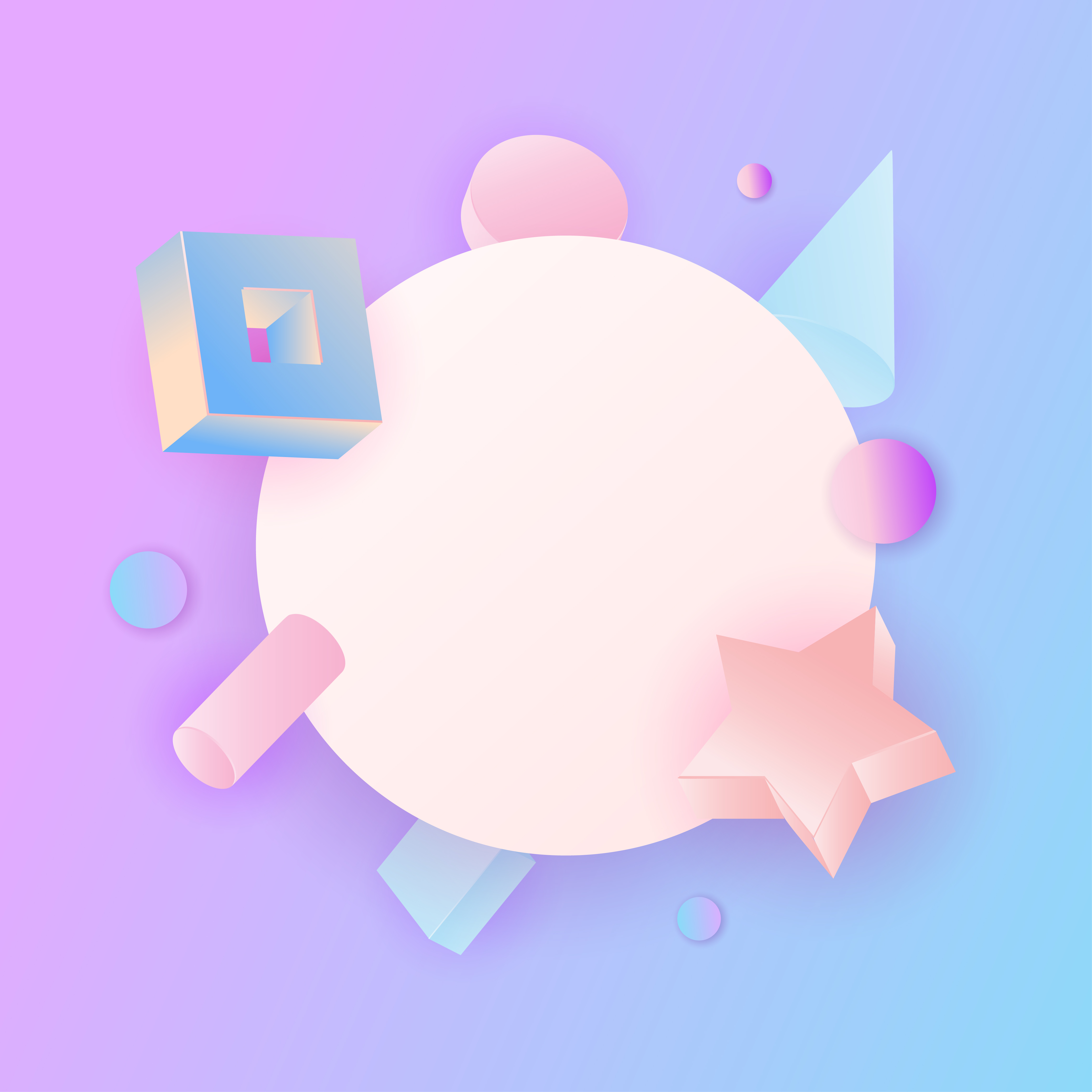 Funny 3d Geometric Shapes With Different Emotions Vector Cartoon Flat Cute Characters Set Isolated On White Background Royalty Free Cliparts Vectors And Stock Illustration Image 123791851