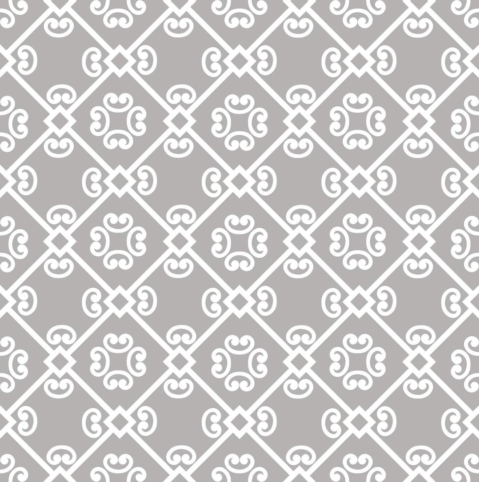 Abstract floral seamless Muslim pattern vector