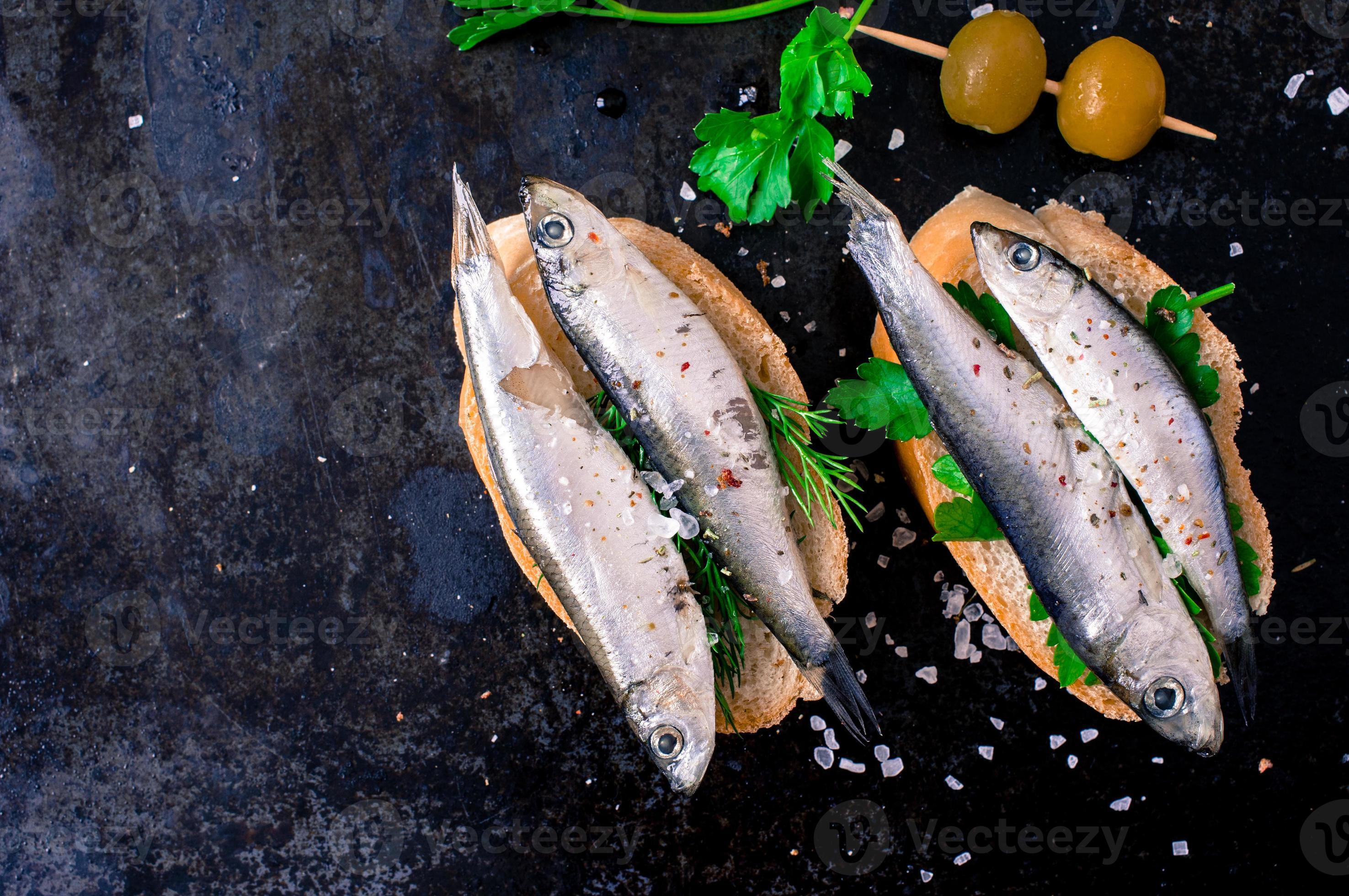Tapas with fish 1419561 Stock Photo at Vecteezy