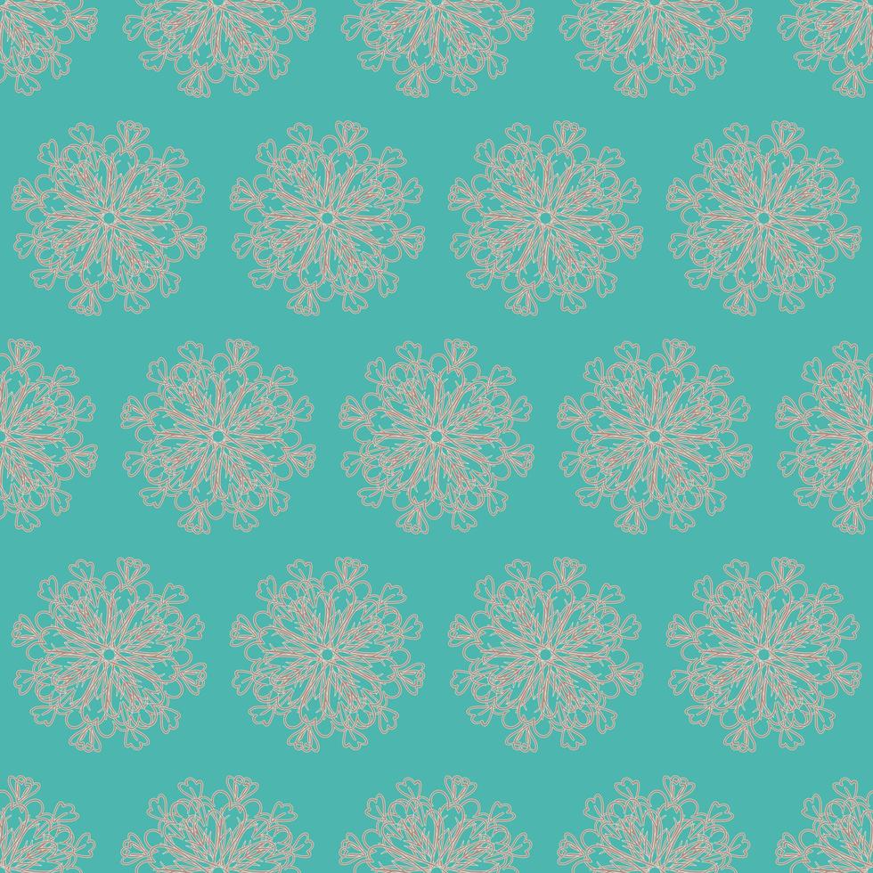 Colorful ornamental background pattern vector