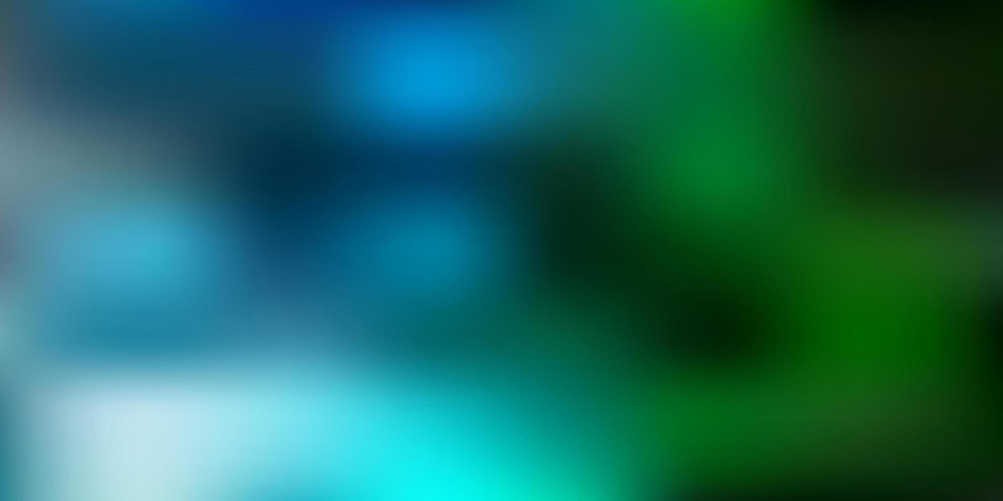 Light blue and green gradient blur texture. vector