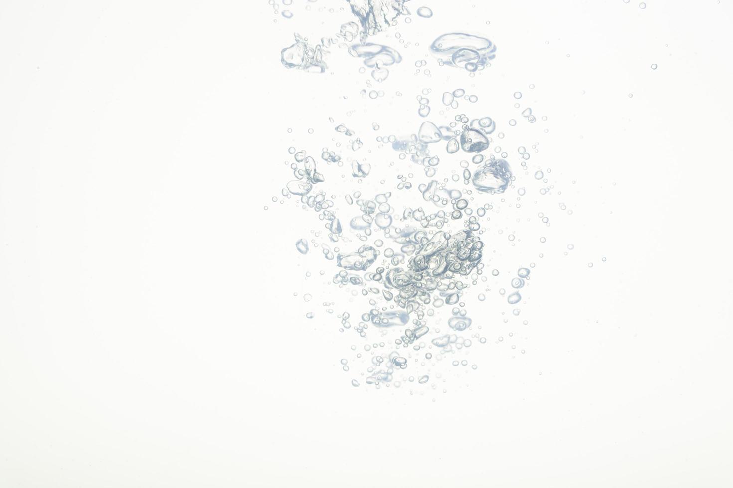 Bubbles in the water photo