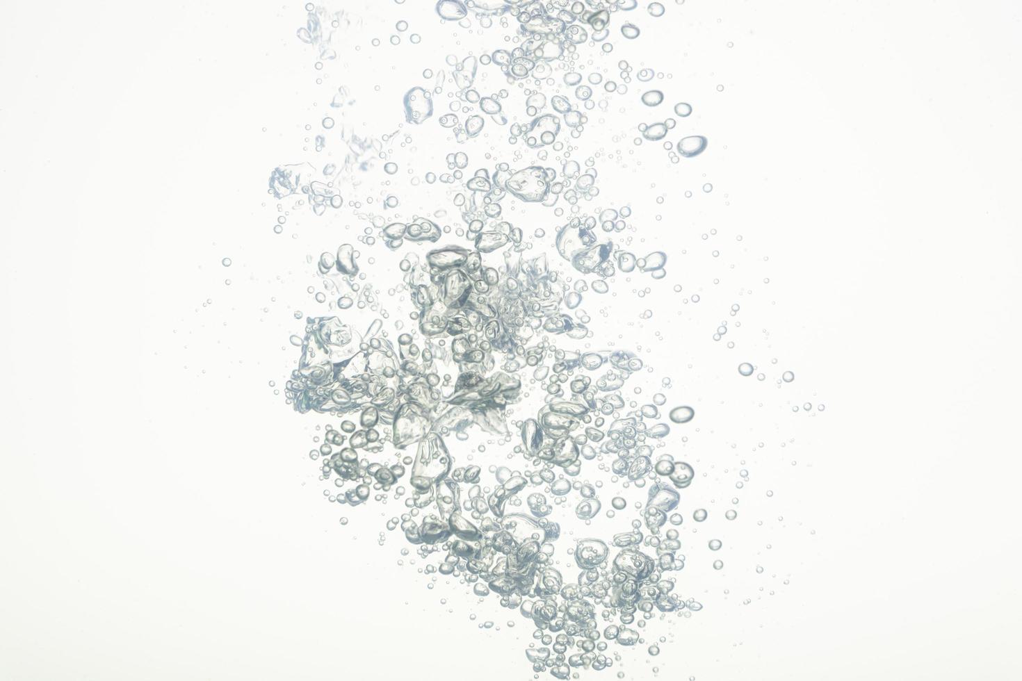 Bubbles in the water photo