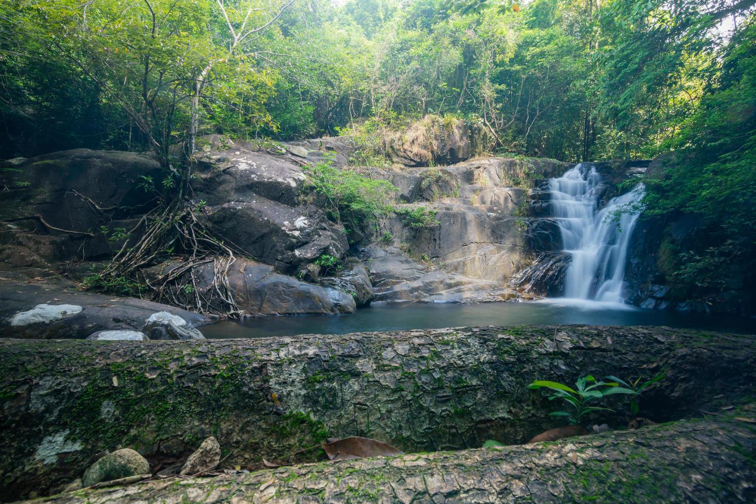 Khlong Pla Kang waterfalls in Thailand photo