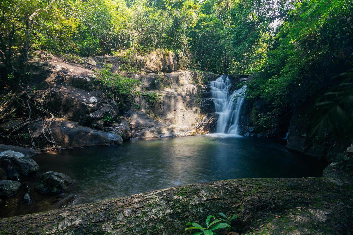 Khlong Pla Kang waterfall in Thailand photo