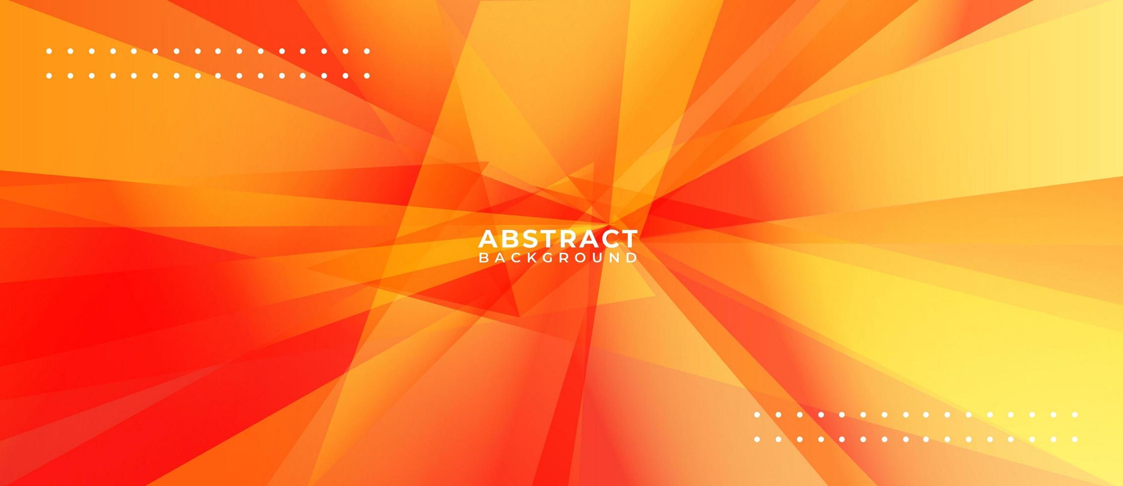 Polygon Orange Multicolor Geometric Abstract Background vector