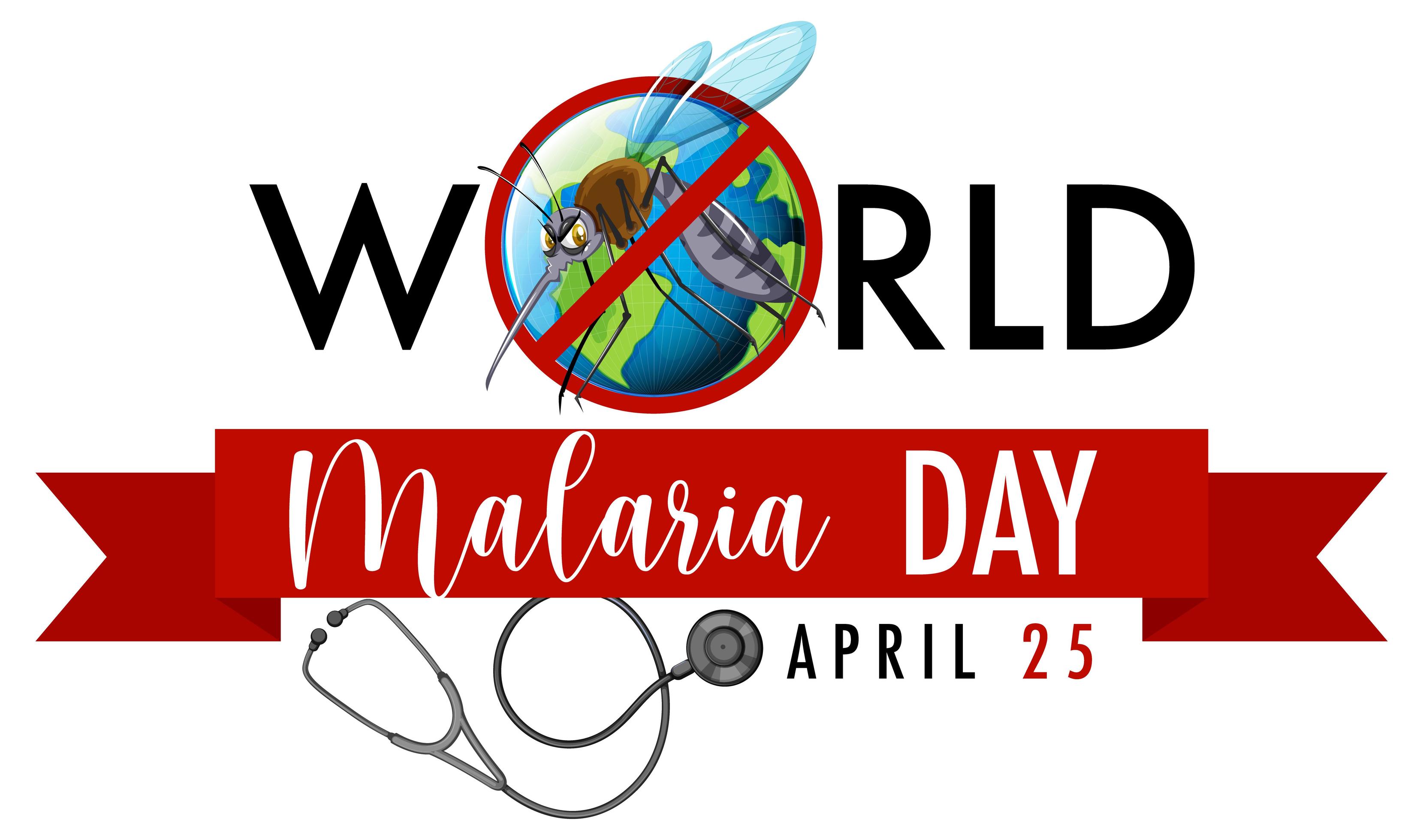 World Malaria Day banner with mosquito 1424349 Vector Art at Vecteezy