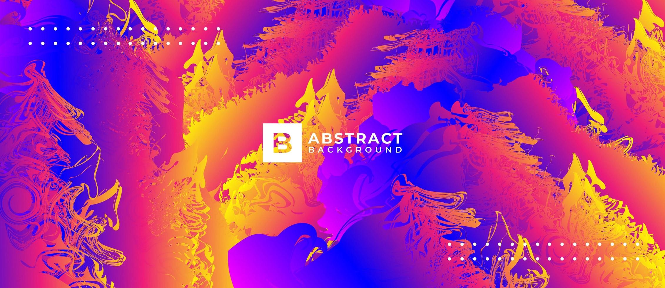 Neon Abstract Background Premium vector