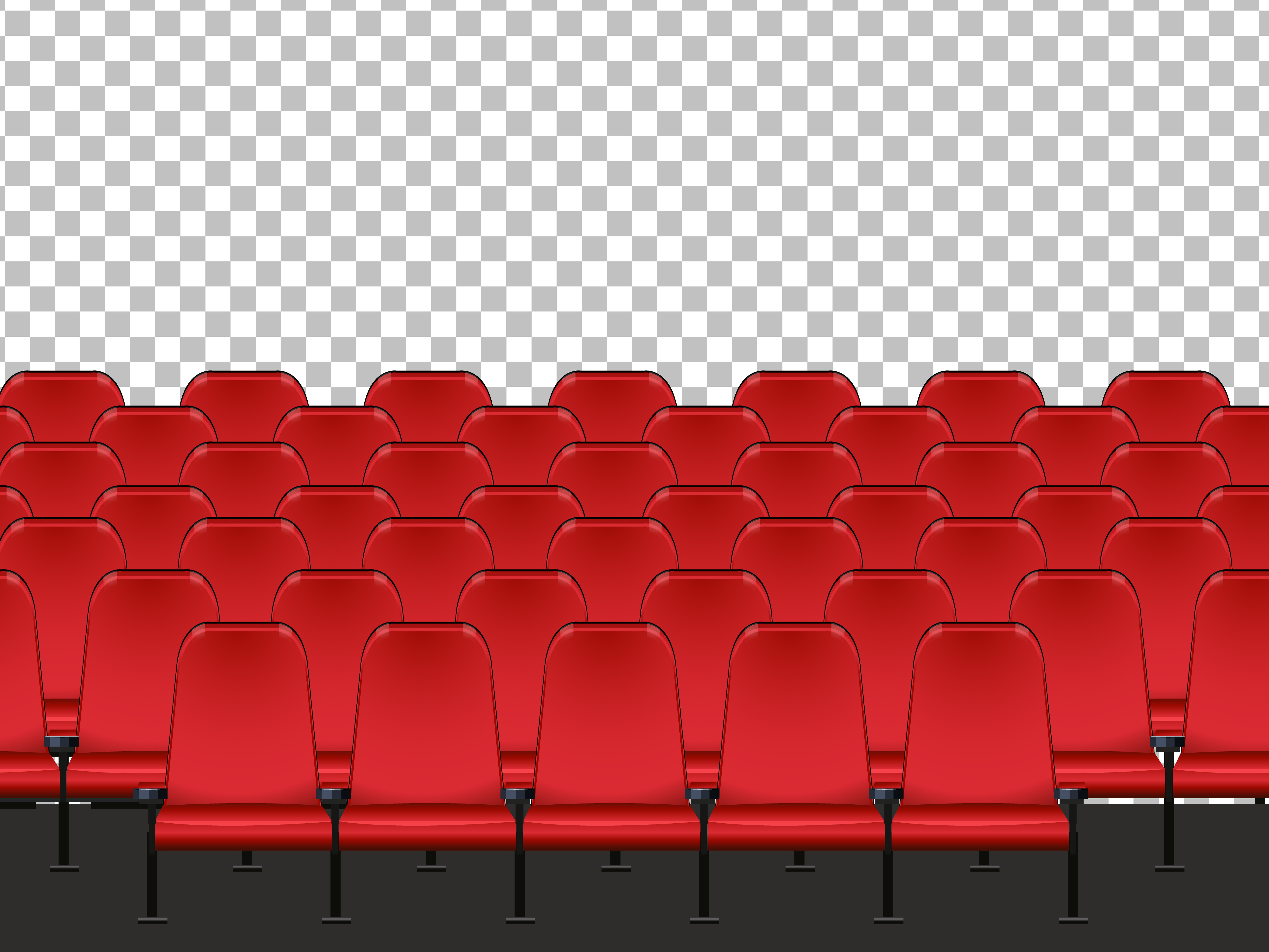 Red seats in cinema with transparent background 1424980 Vector Art at Vecteezy Red seats in cinema with transparent background 1424980 Vector Art at Vecteezy