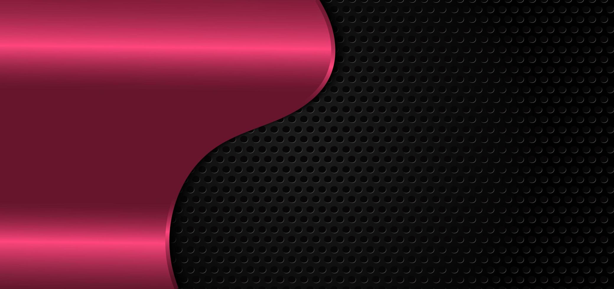 Abstract template with pink wave vector