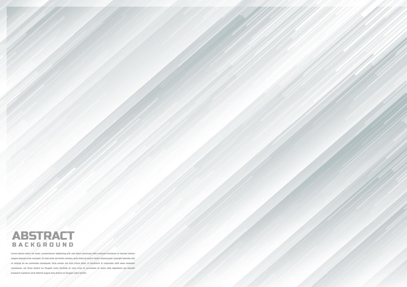 Abstract white stripe lines background vector