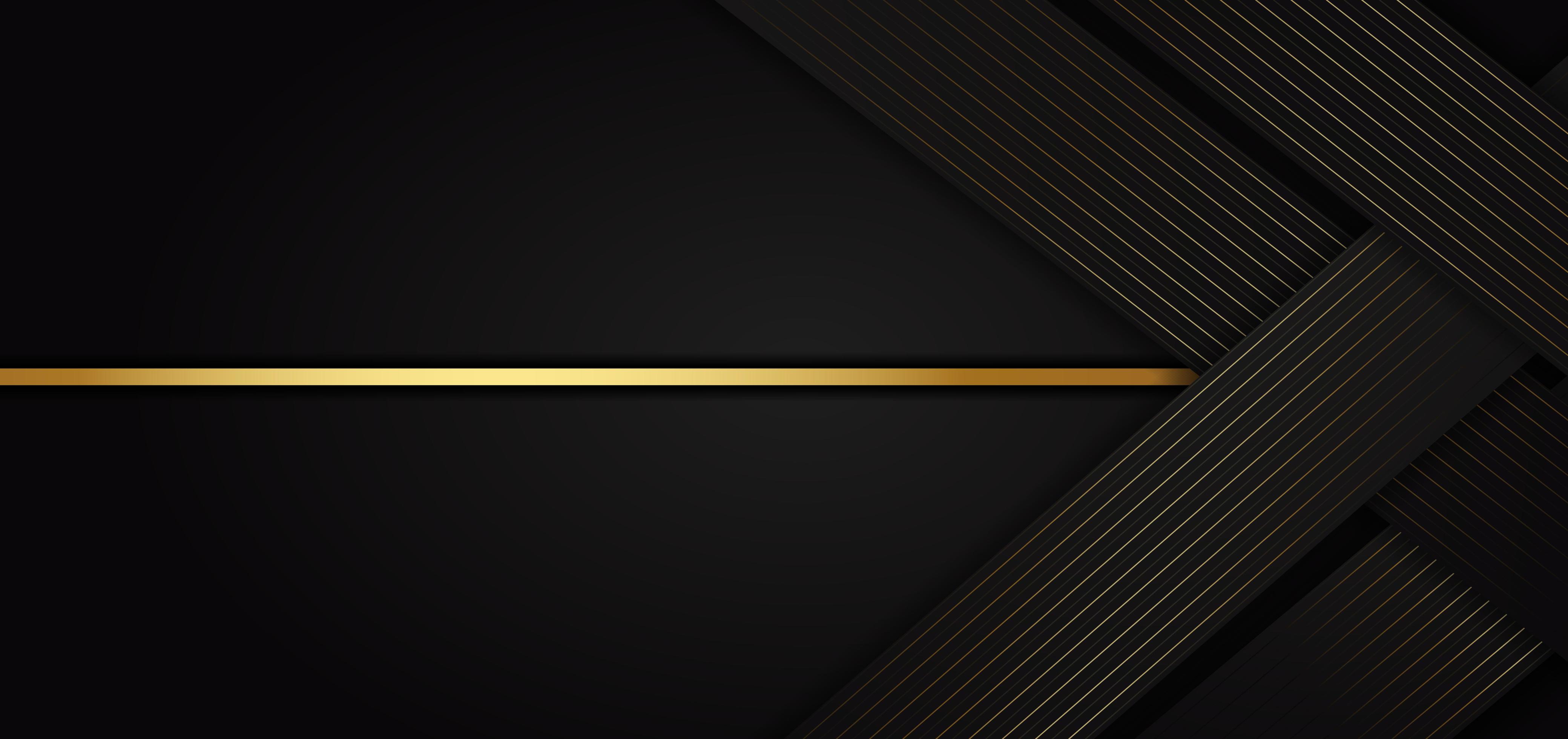 Abstract template with black and gold elements 1426828 Vector Art at Abstract template with black and gold elements 1426828 Vector Art at