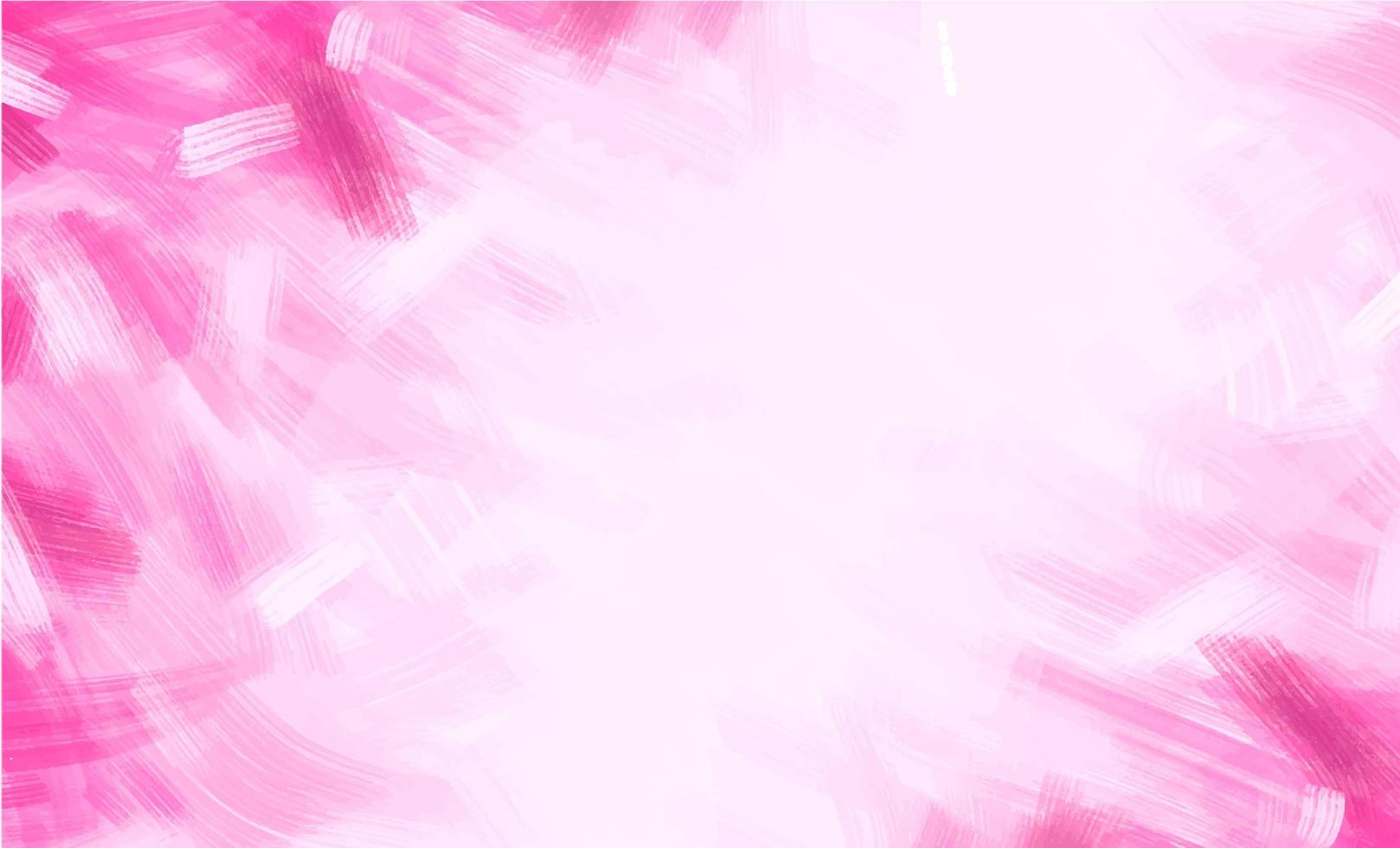 Pink brushstrokes background vector