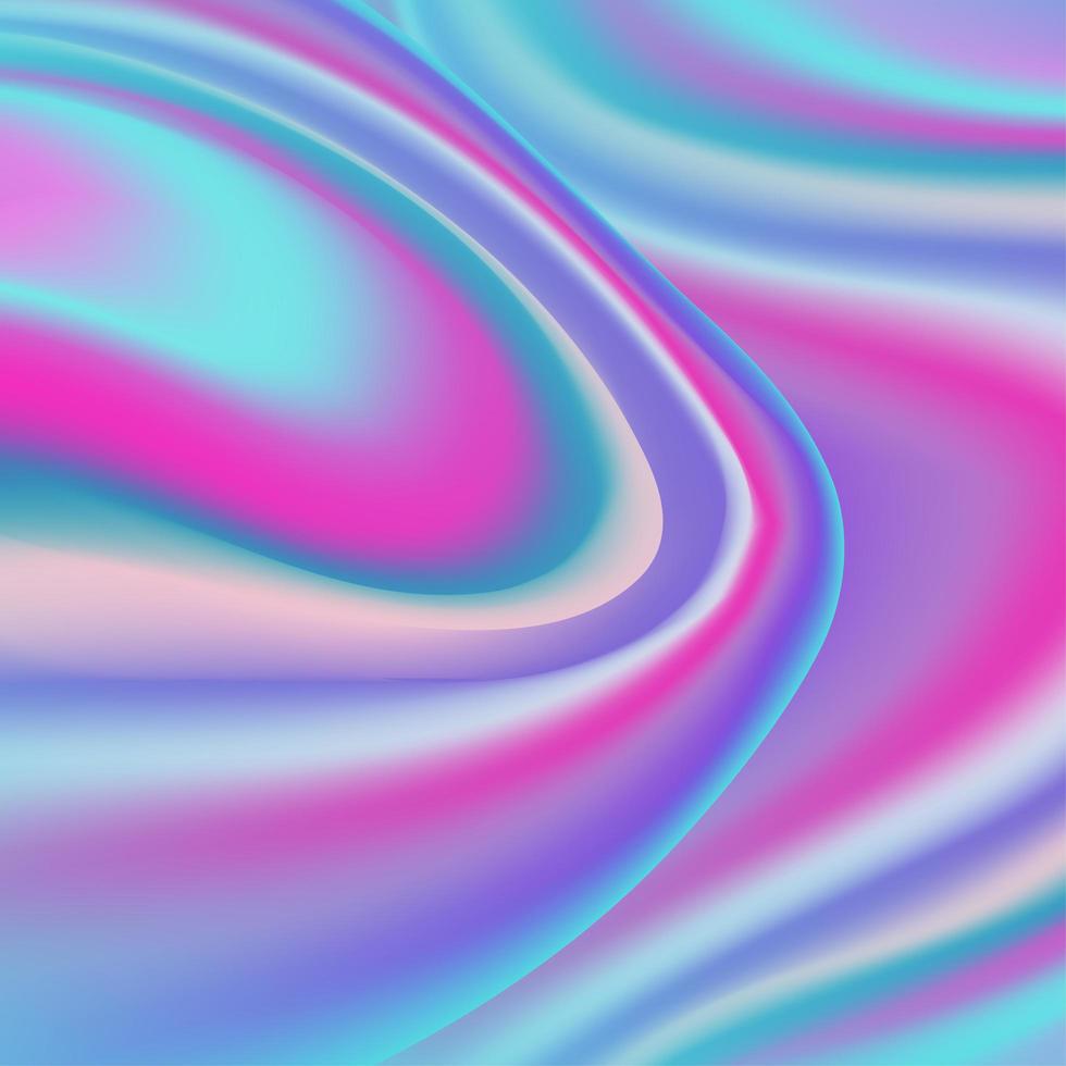 Fondo abstracto de malla acrílica líquida en colores brillantes vector