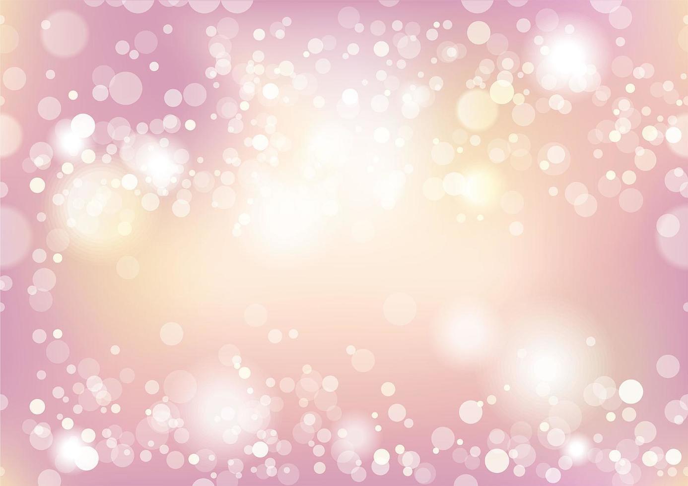 fondo rosa abstracto bokeh vector