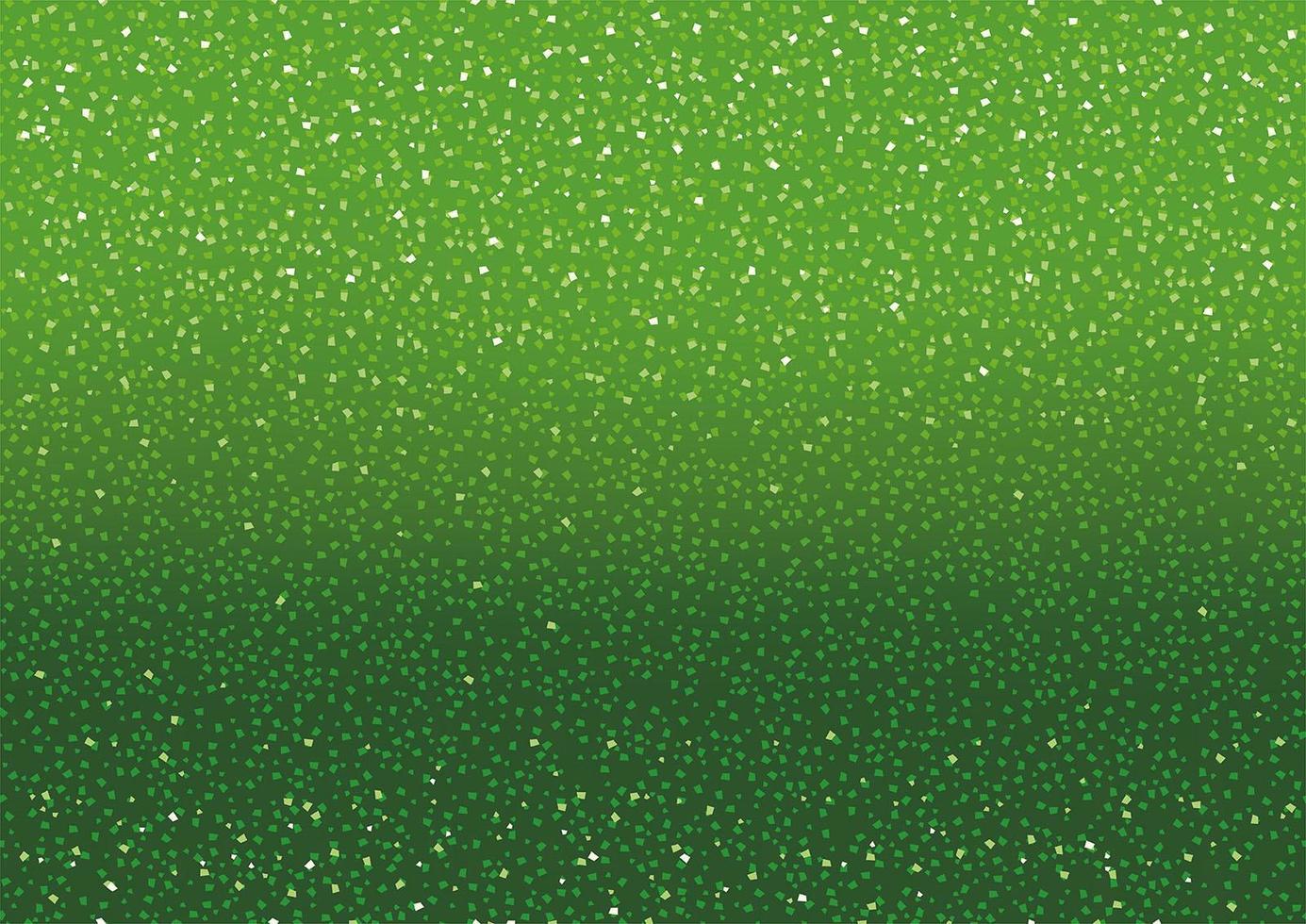 Green background with glitters and sparkles vector