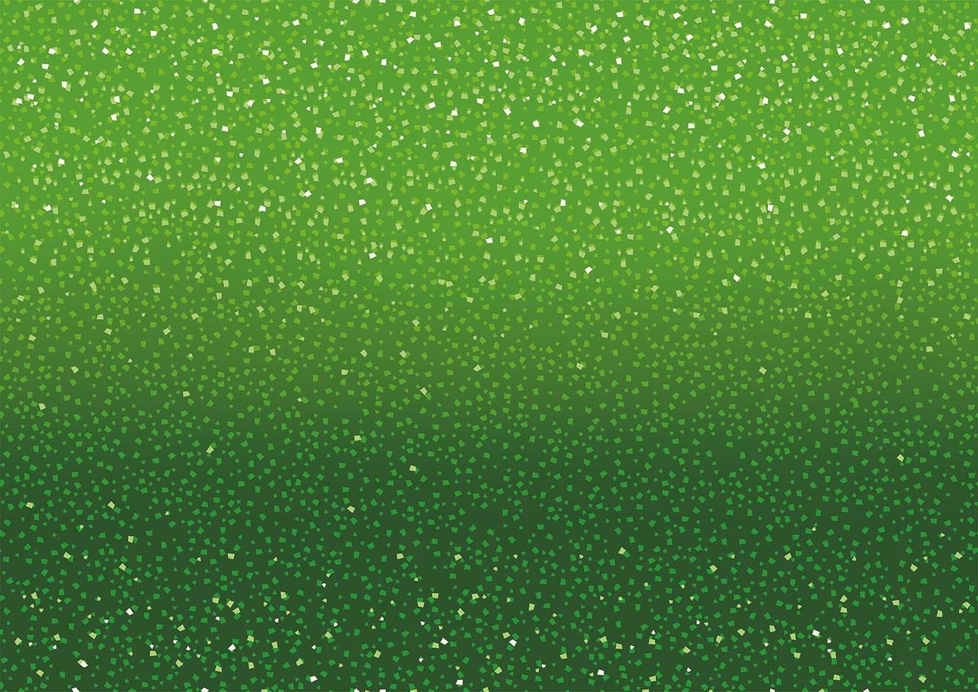 Green background with glitters and sparkles vector