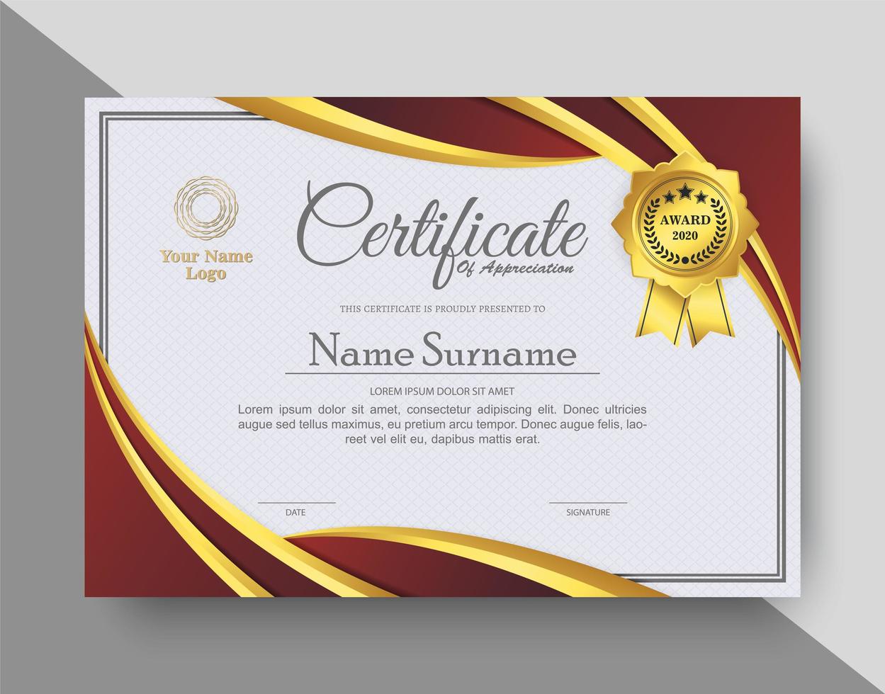 Appreciation Certificate Vector Art Icons And Graphics For Free Download