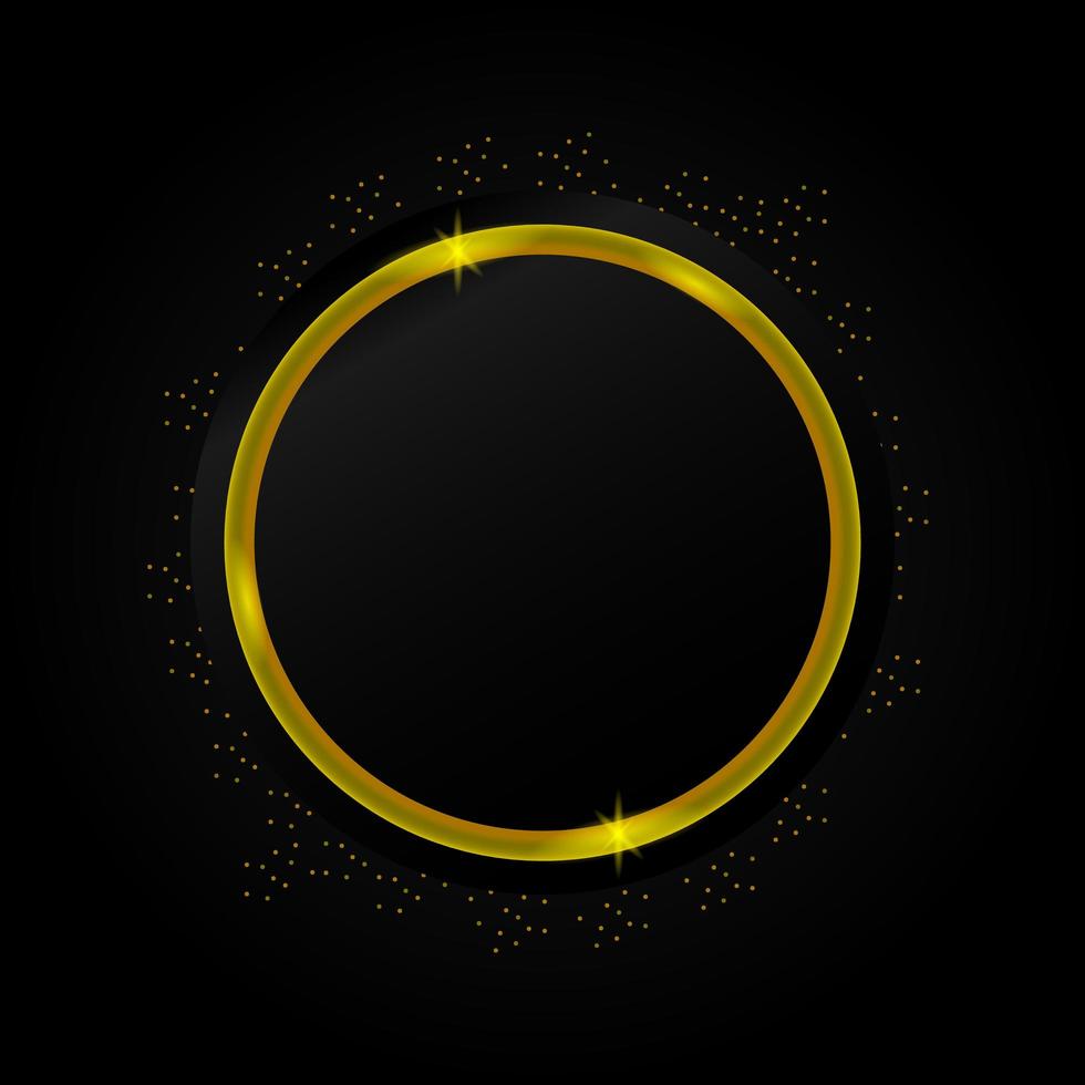 Luxury Golden Circle Sparkling Frame Design Vector Art At Vecteezy Luxury Golden Circle Sparkling Frame Design Vector Art At Vecteezy
