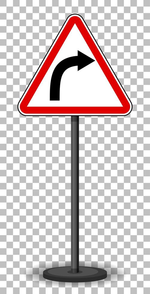 Red traffic sign vector