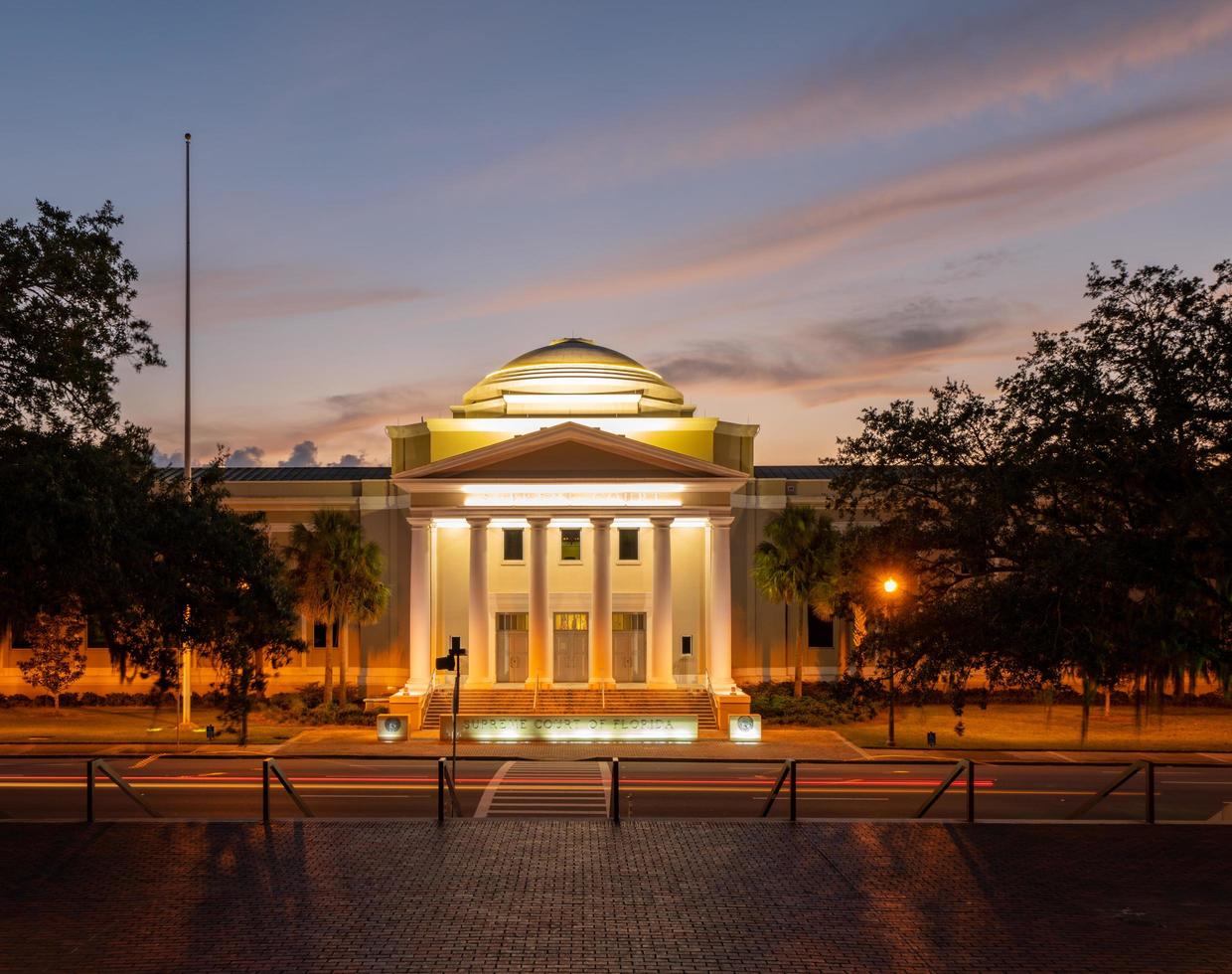 Florida supreme court building in Tallahassee photo