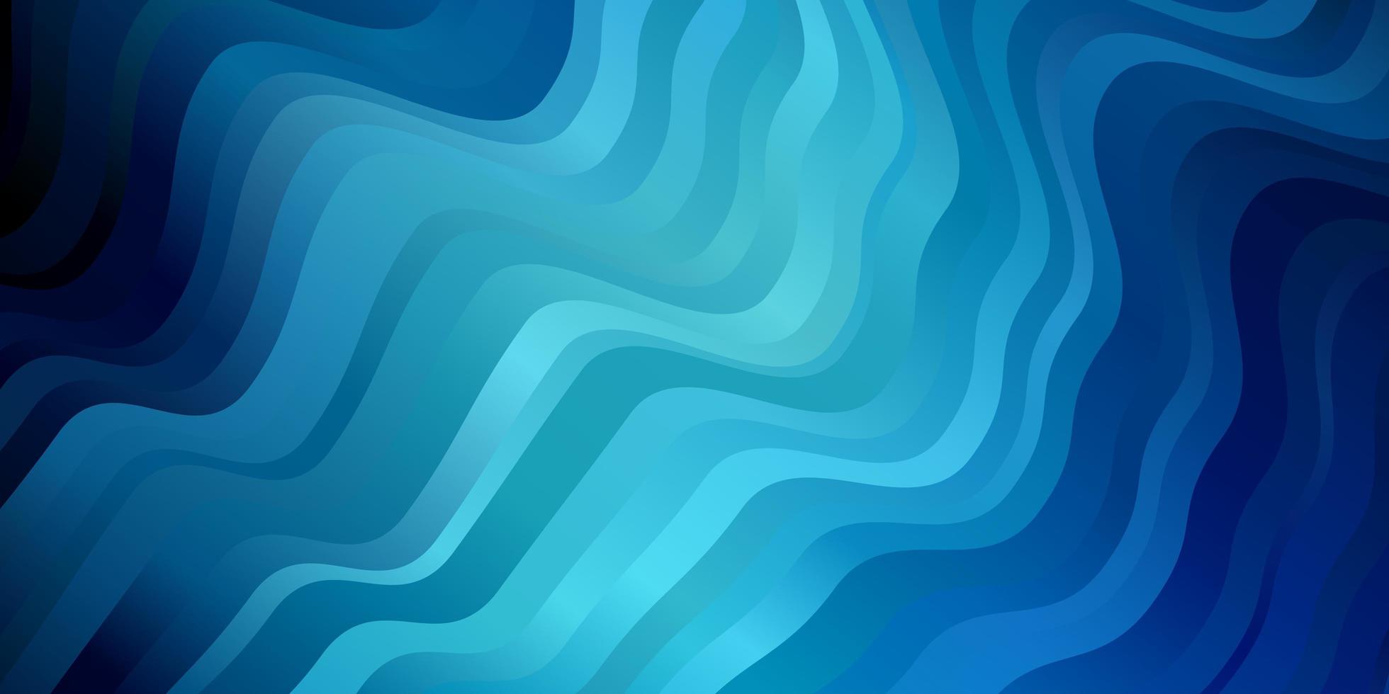 Blue curves background vector