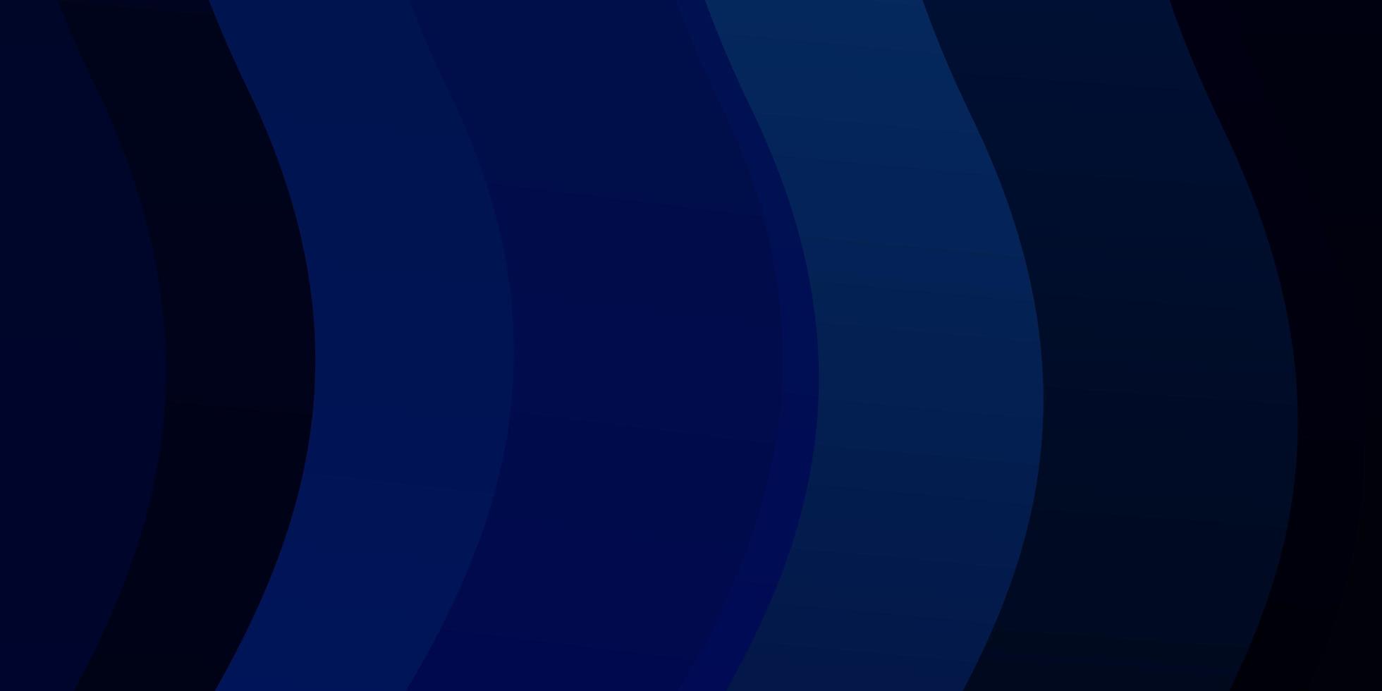 Dark blue template with lines. vector