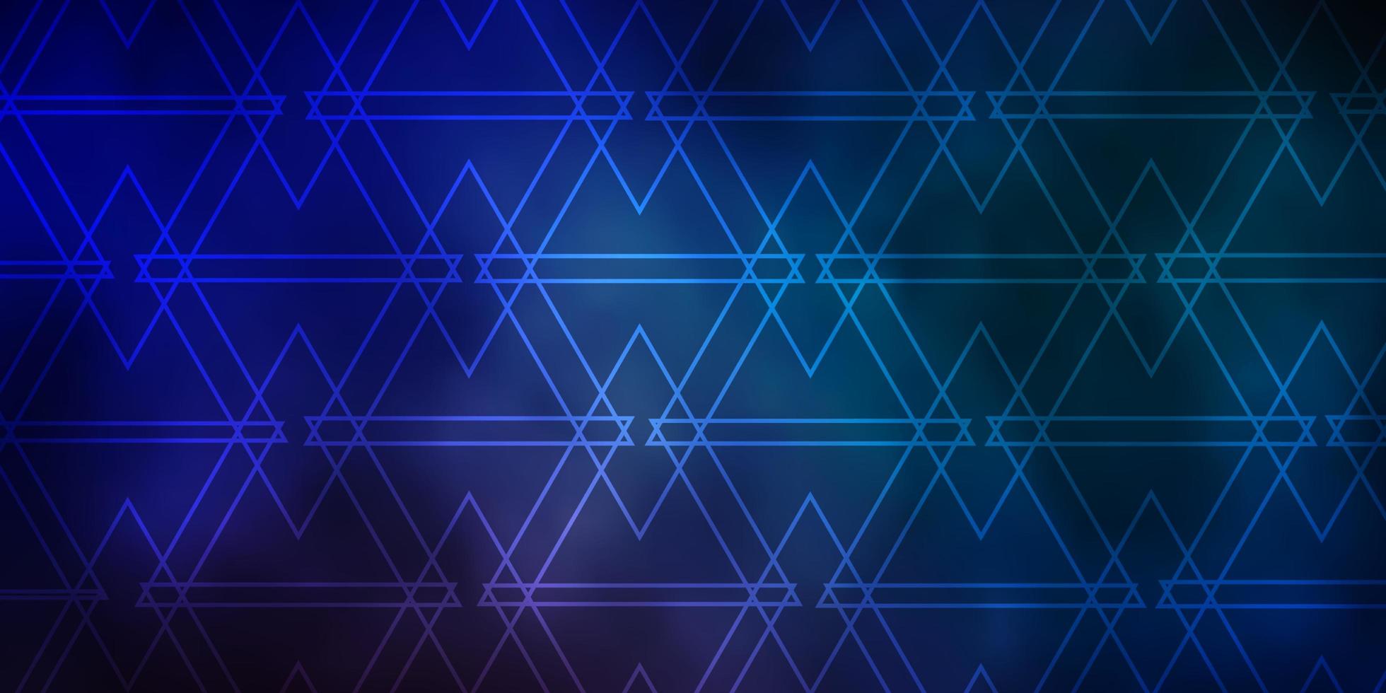 Blue pattern with polygonal style. vector