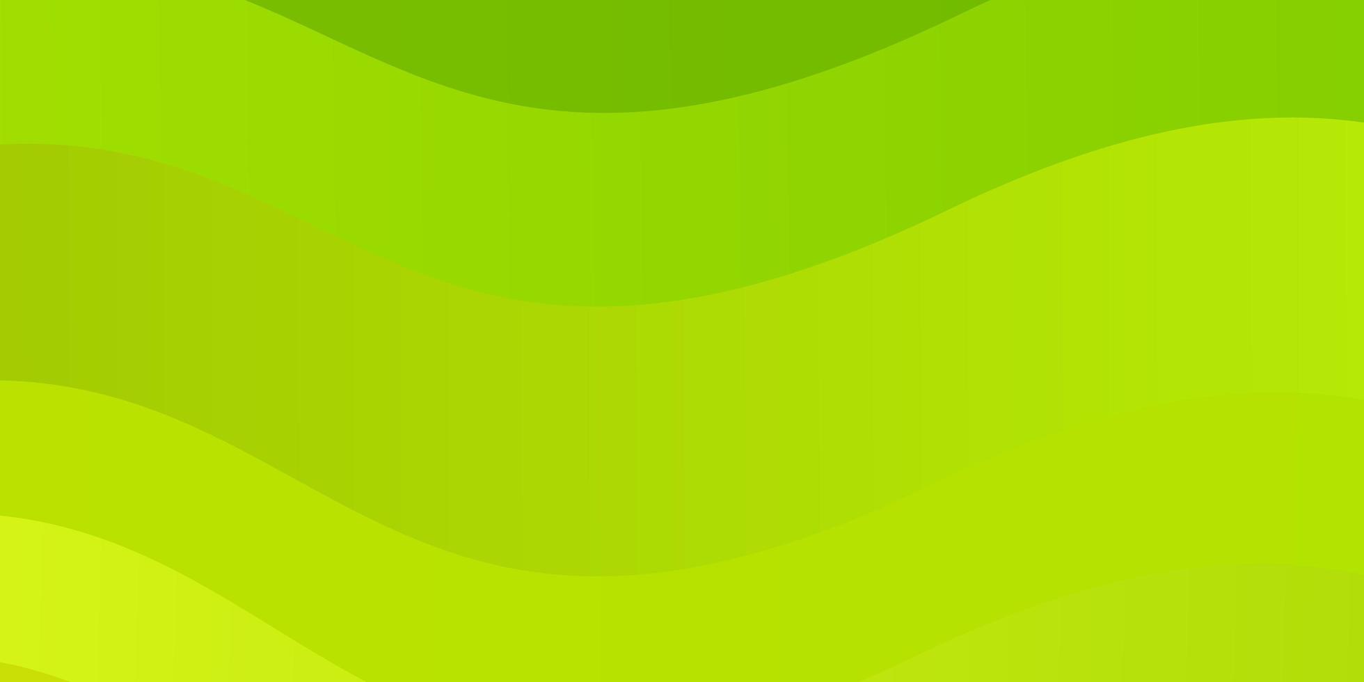 Green and yellow texture with curves. vector