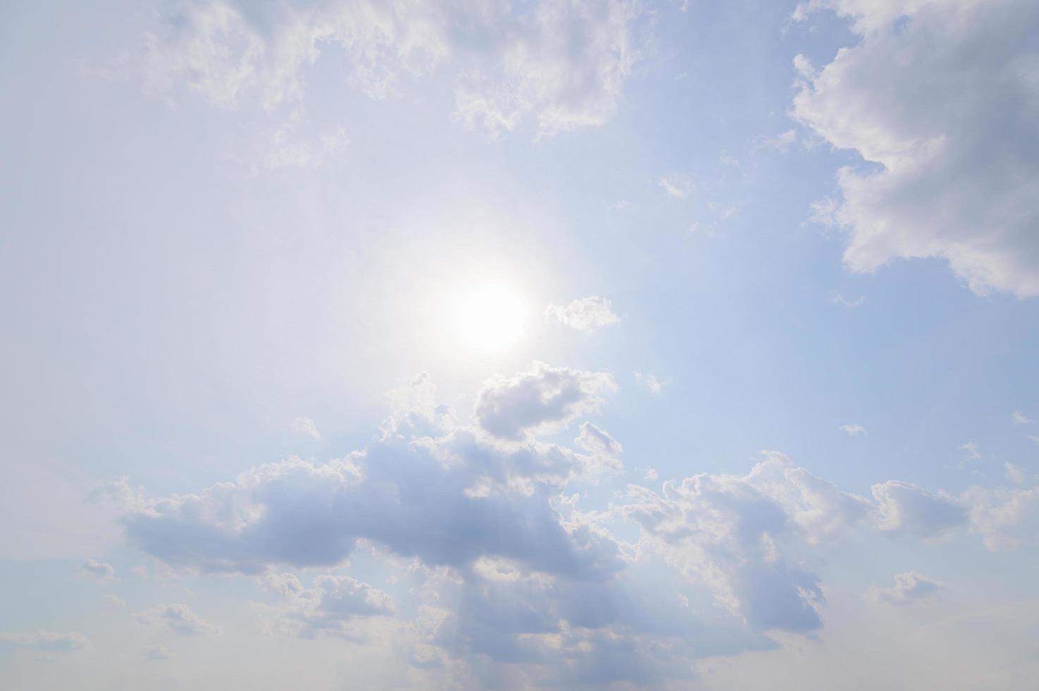 cielo y nubes foto