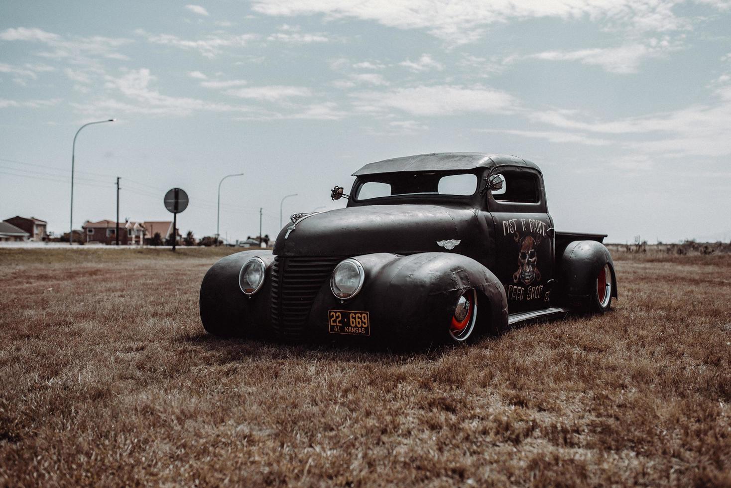 Cape Town, South Africa, 2020 - Custom 1940 Ford Pick-Up Rat photo