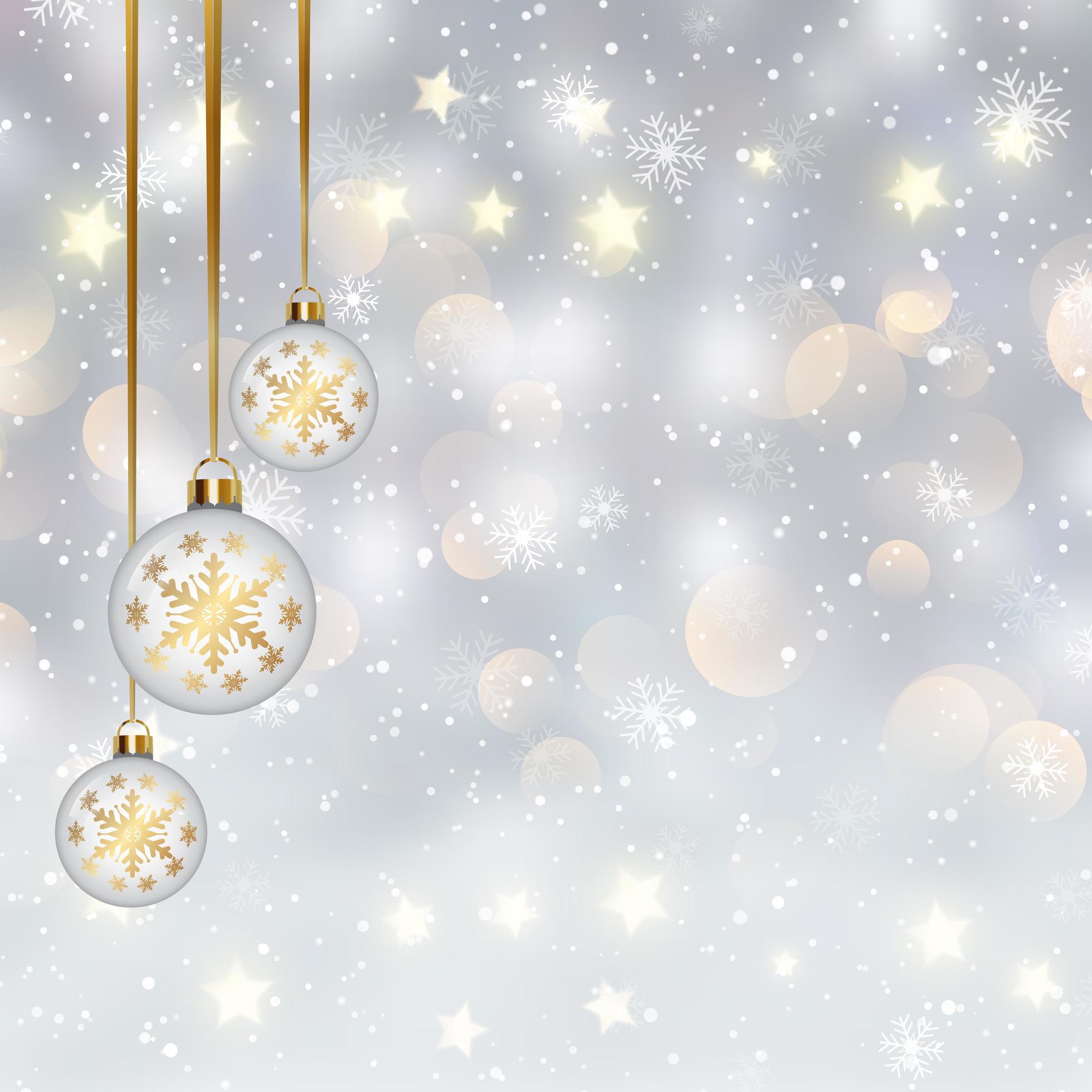 Christmas hanging bauble background 1433828 Vector Art at Vecteezy