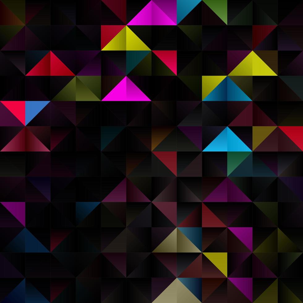 Geometric themed low poly background vector