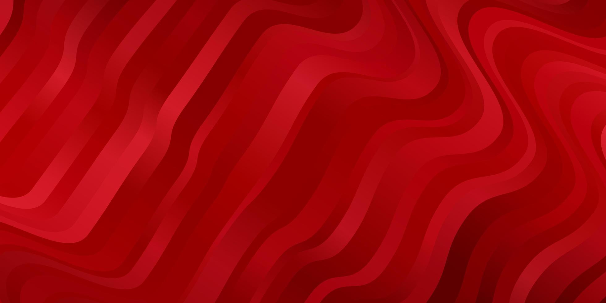 Red background with lines. vector