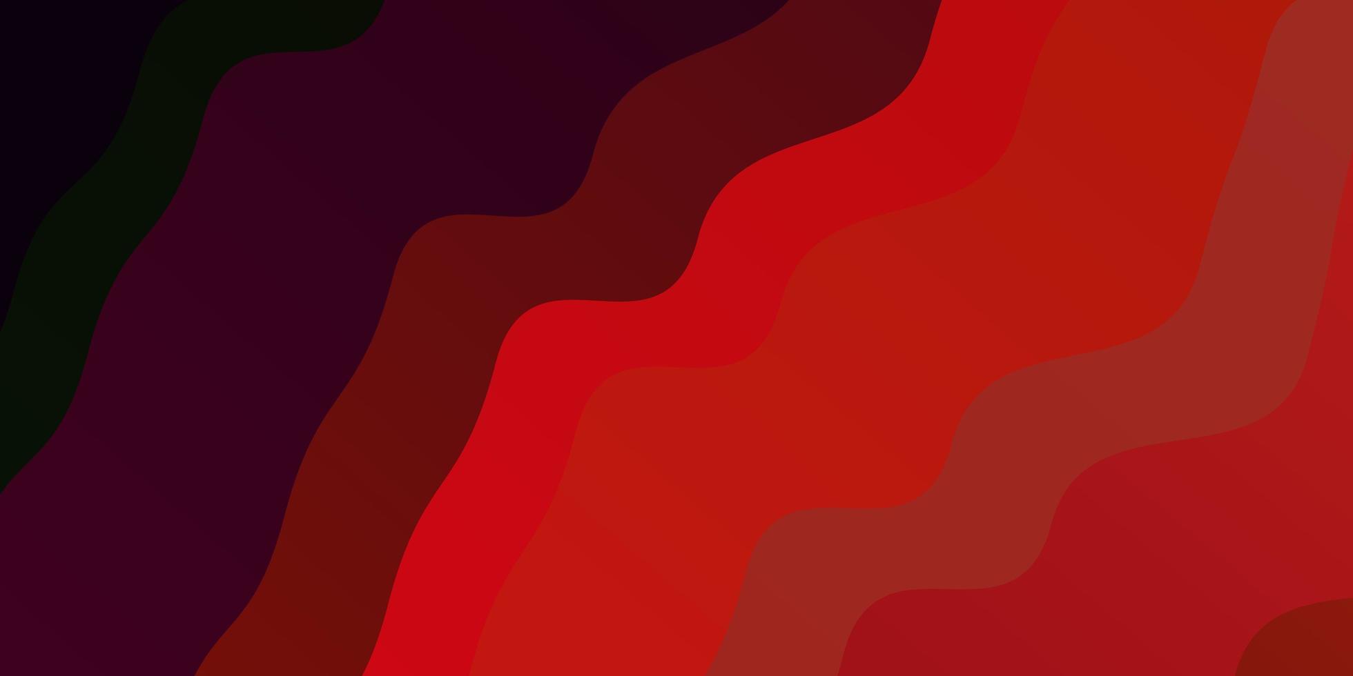 Dark red layout with curves. vector