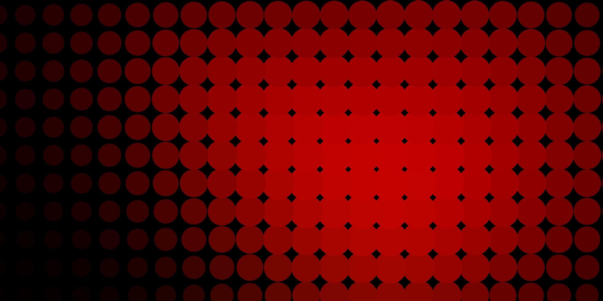 Dark red background with circles. vector